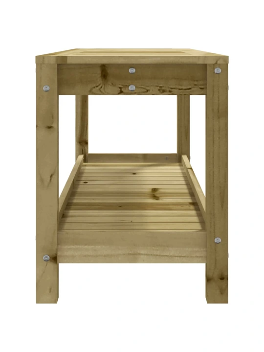Zahradní lavice 108 x 35 x 45 cm impregnované borové dřevo