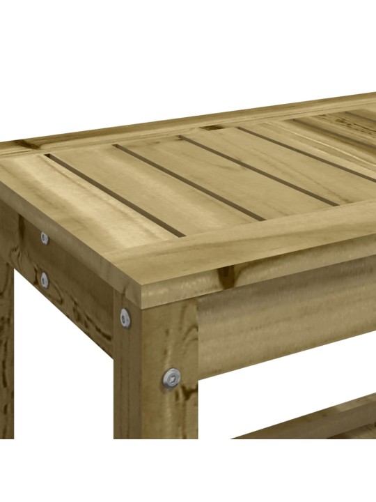 Zahradní lavice 108 x 35 x 45 cm impregnované borové dřevo