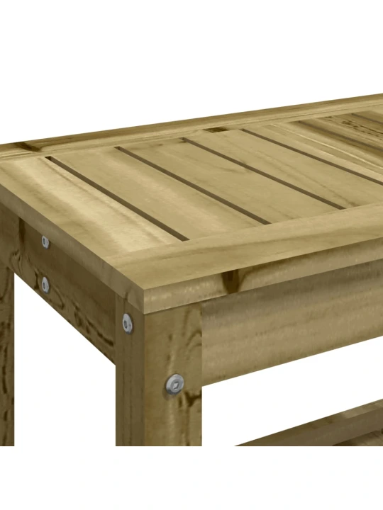 Zahradní lavice 108 x 35 x 45 cm impregnované borové dřevo