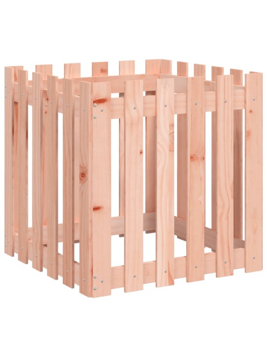 Zahradní truhlík plotový design 60x60x60 cm masivní douglaska