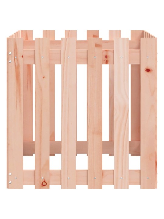 Zahradní truhlík plotový design 60x60x60 cm masivní douglaska