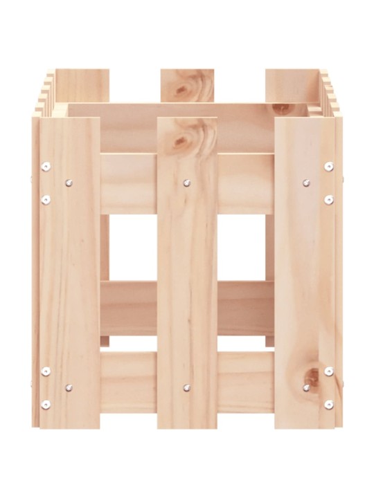 Zahradní truhlík plotový design 60x30x30 cm masivní borovice