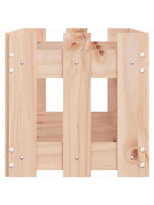 Vyvýšený záhon plotový design 150 x 30 x 30 cm masivní borovice