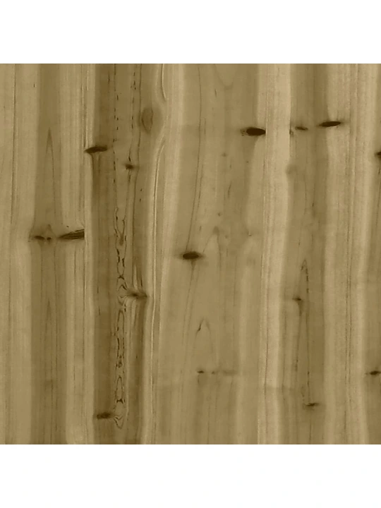 Vyvýšený záhon plotový design 150x50x70cm impregnovaná borovice