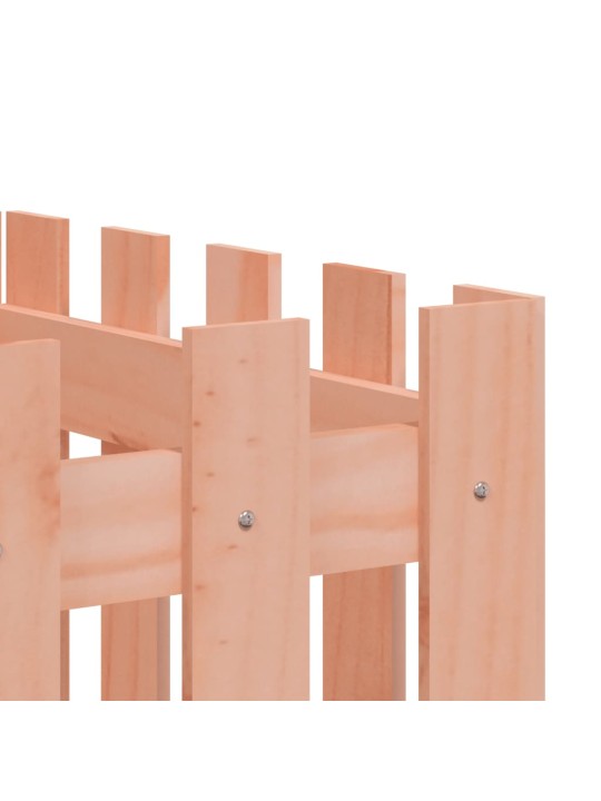 Vyvýšený záhon plotový design 200x50x70 cm masivní douglaska