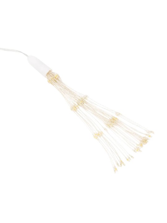 Vánoční hvězdicové světlo 140 modrých LED diod 17 cm