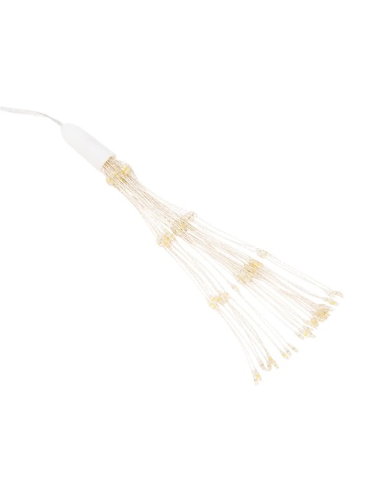 Vánoční hvězdicová světla 4 ks 140 modrých LED diod 17 cm