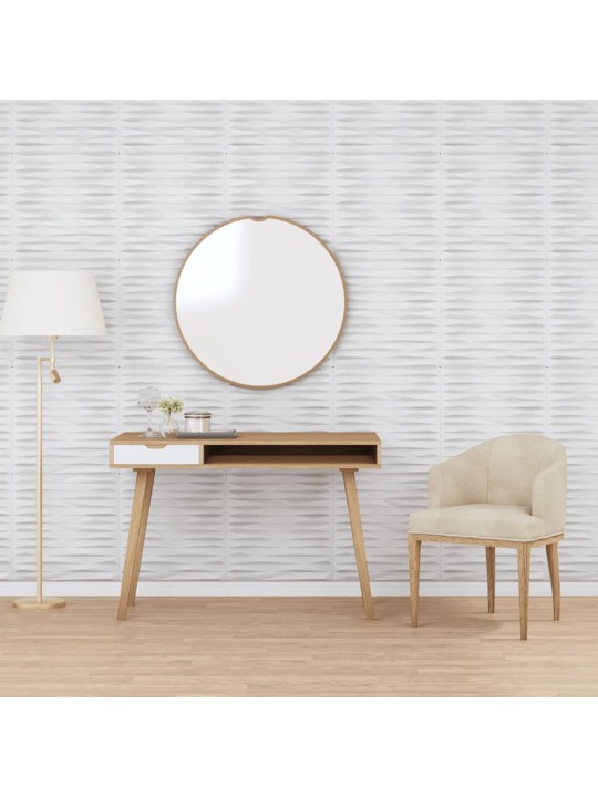 Nástěnné panely 24 ks bílé 50 x 50 cm XPS 6 m² kámen