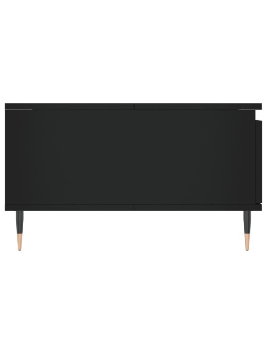 Konferenční stolek černý 90 x 60 x 35 cm kompozitní dřevo