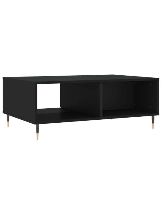 Konferenční stolek černý 90 x 60 x 35 cm kompozitní dřevo