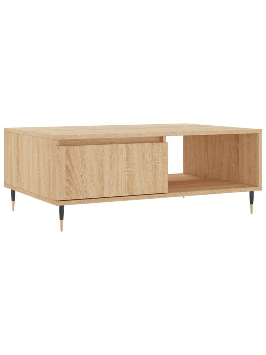 Konferenční stolek dub sonoma 90 x 60 x 35 cm kompozitní dřevo
