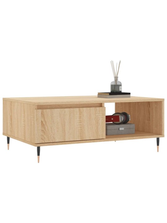 Konferenční stolek dub sonoma 90 x 60 x 35 cm kompozitní dřevo