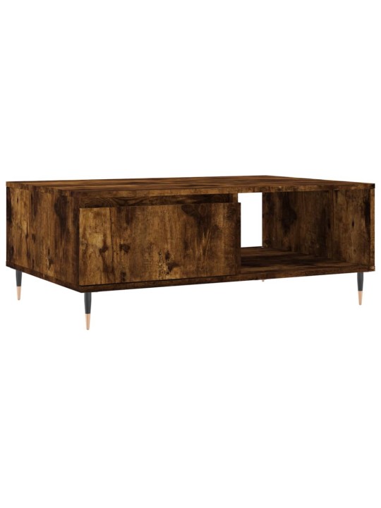 Konferenční stolek kouřový dub 90 x 60 x 35 cm kompozitní dřevo