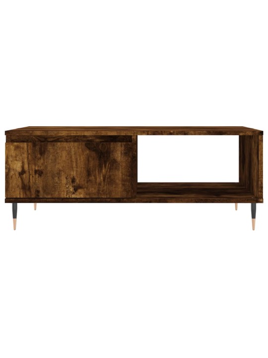 Konferenční stolek kouřový dub 90 x 60 x 35 cm kompozitní dřevo
