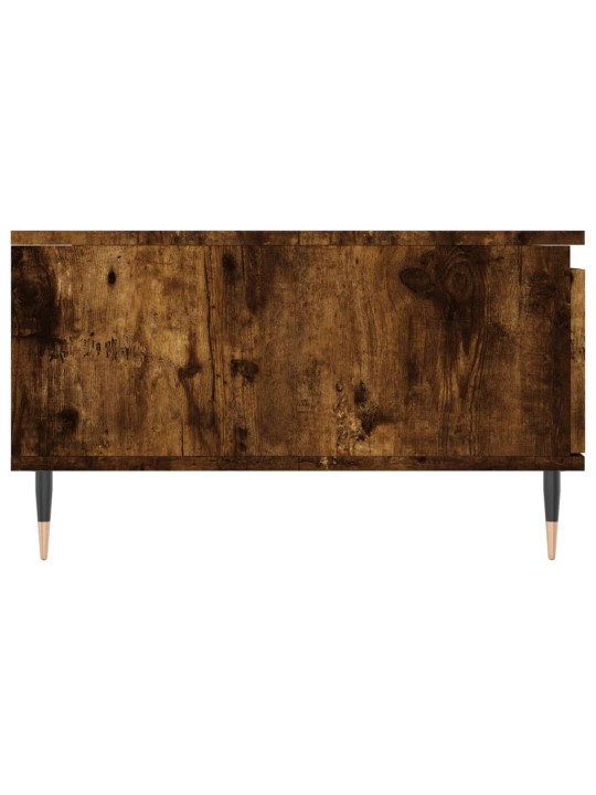 Konferenční stolek kouřový dub 90 x 60 x 35 cm kompozitní dřevo