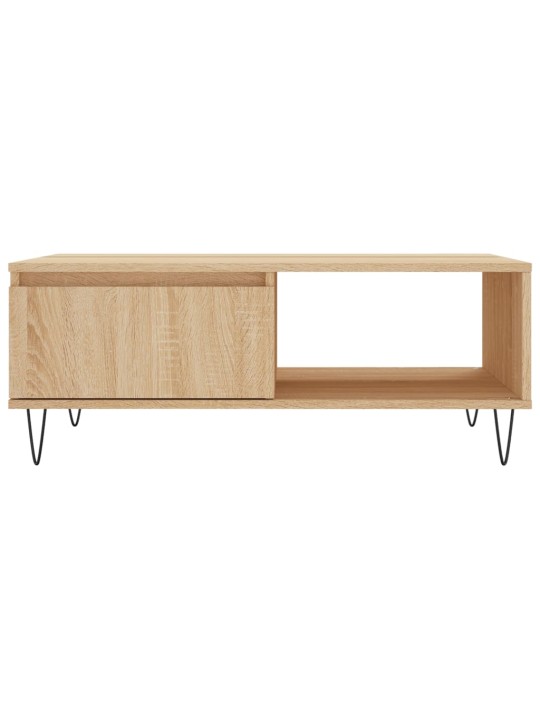 Konferenční stolek dub sonoma 90 x 60 x 35 cm kompozitní dřevo