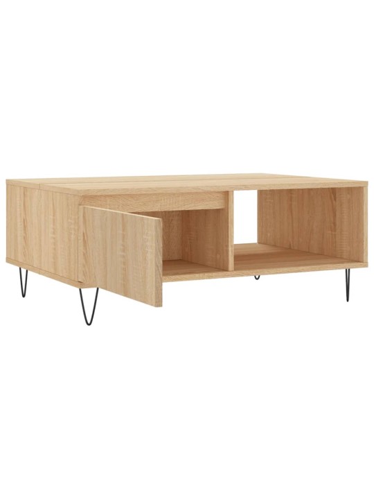 Konferenční stolek dub sonoma 90 x 60 x 35 cm kompozitní dřevo