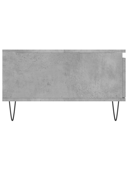 Konferenční stolek betonově šedý 90x60x35 cm kompozitní dřevo