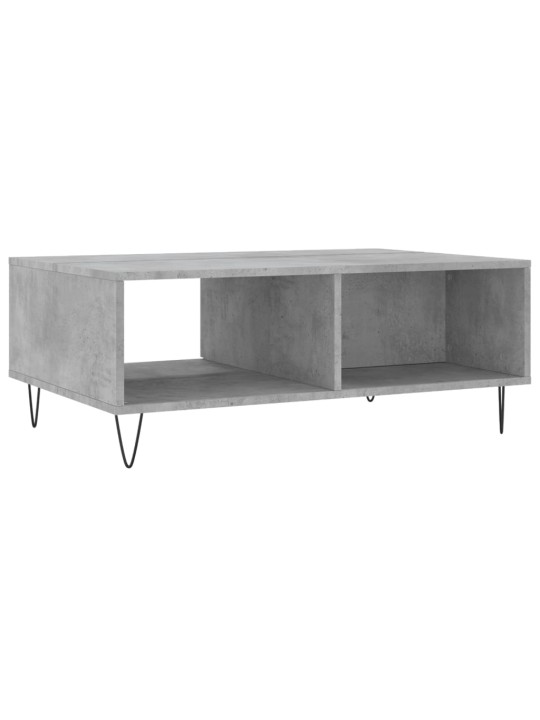 Konferenční stolek betonově šedý 90x60x35 cm kompozitní dřevo