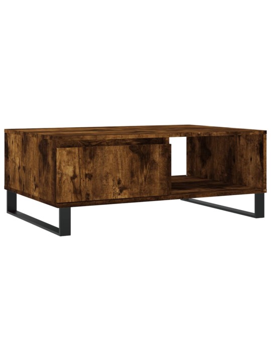 Konferenční stolek kouřový dub 90 x 60 x 35 cm kompozitní dřevo