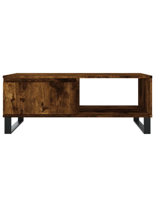 Konferenční stolek kouřový dub 90 x 60 x 35 cm kompozitní dřevo