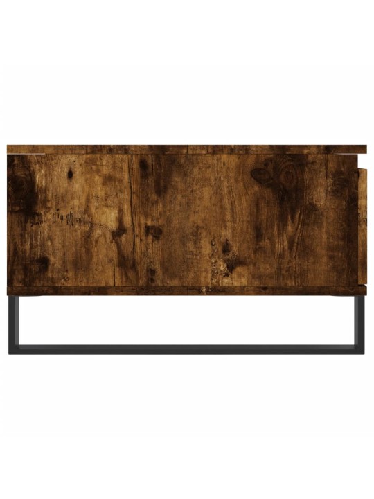Konferenční stolek kouřový dub 90 x 60 x 35 cm kompozitní dřevo