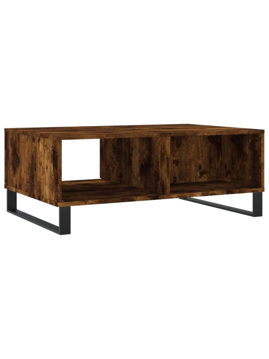 Konferenční stolek kouřový dub 90 x 60 x 35 cm kompozitní dřevo