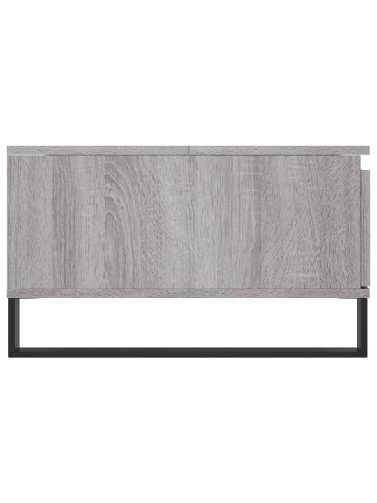 Konferenční stolek šedý sonoma 90 x 60 x 35 cm kompozitní dřevo