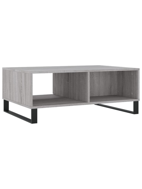 Konferenční stolek šedý sonoma 90 x 60 x 35 cm kompozitní dřevo