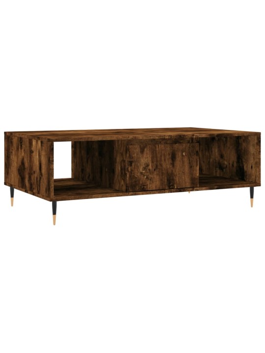 Konferenční stolek kouřový dub 104x60x35 cm kompozitní dřevo