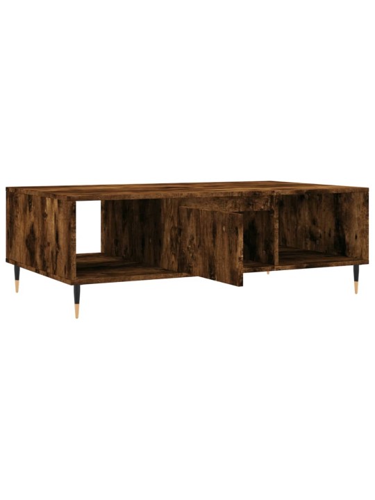 Konferenční stolek kouřový dub 104x60x35 cm kompozitní dřevo