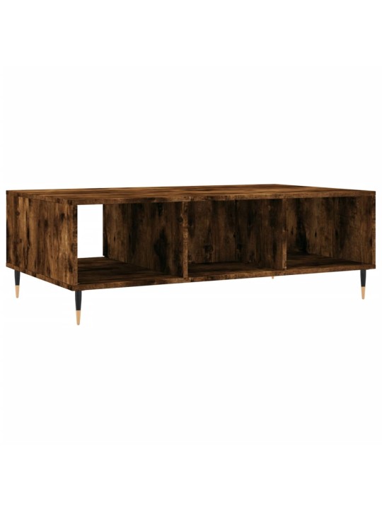 Konferenční stolek kouřový dub 104x60x35 cm kompozitní dřevo