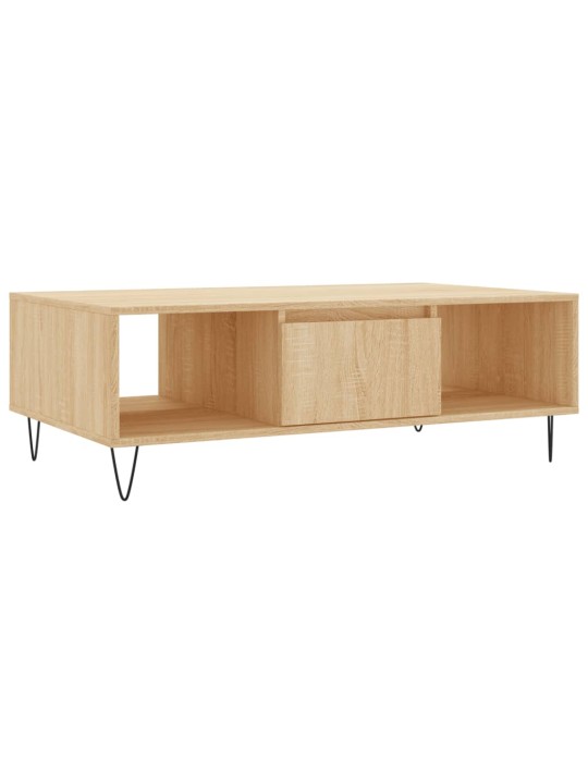 Konferenční stolek dub sonoma 104 x 60 x 35 cm kompozitní dřevo
