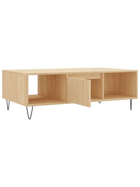 Konferenční stolek dub sonoma 104 x 60 x 35 cm kompozitní dřevo