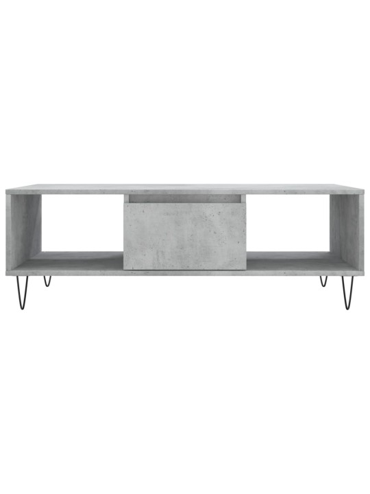 Konferenční stolek betonově šedý 104x60x35 cm kompozitní dřevo