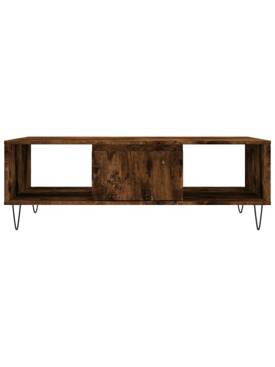 Konferenční stolek kouřový dub 104x60x35 cm kompozitní dřevo
