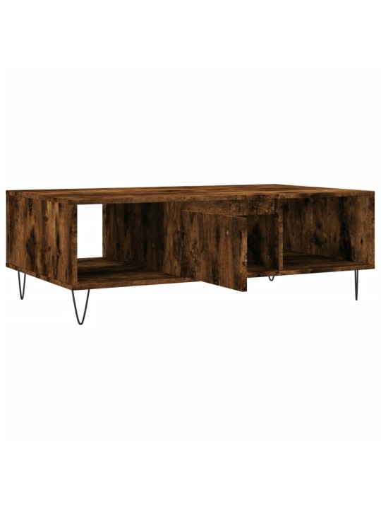 Konferenční stolek kouřový dub 104x60x35 cm kompozitní dřevo
