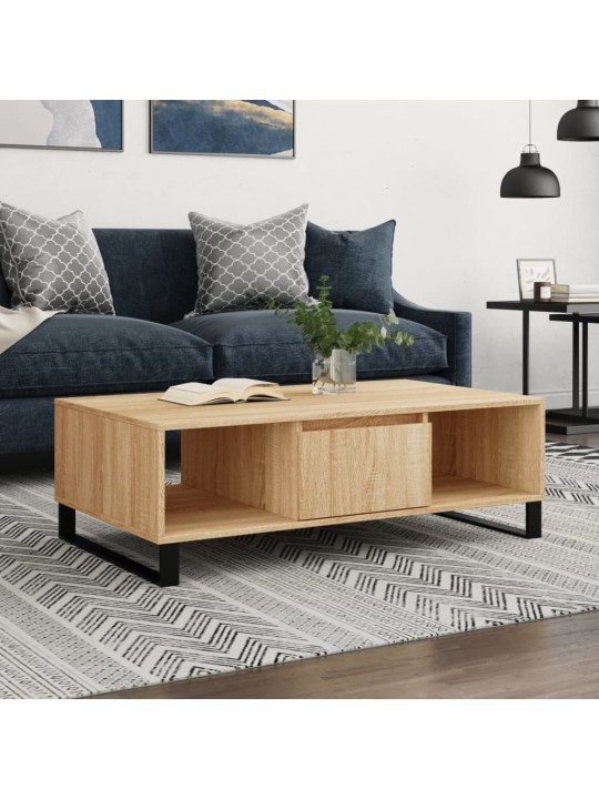 Konferenční stolek dub sonoma 104 x 60 x 35 cm kompozitní dřevo