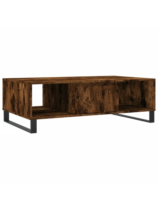 Konferenční stolek kouřový dub 104x60x35 cm kompozitní dřevo