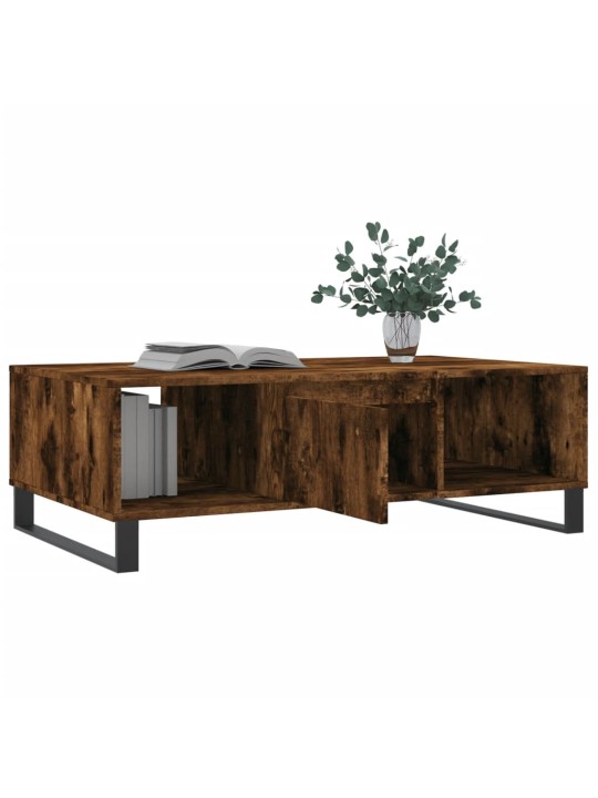 Konferenční stolek kouřový dub 104x60x35 cm kompozitní dřevo