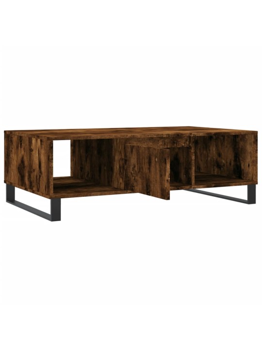 Konferenční stolek kouřový dub 104x60x35 cm kompozitní dřevo