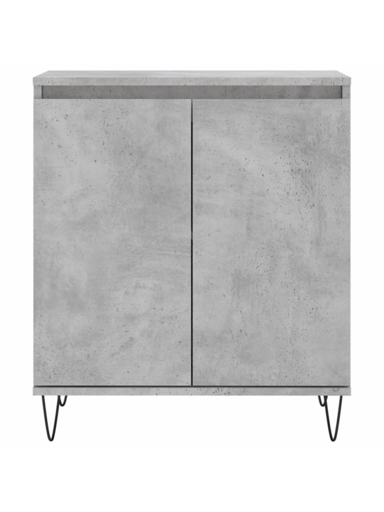 Příborník betonově šedý 60 x 35 x 70 cm kompozitní dřevo