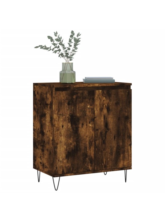 Příborník kouřový dub 60 x 35 x 70 cm kompozitní dřevo