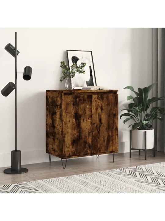 Příborník kouřový dub 60 x 35 x 70 cm kompozitní dřevo