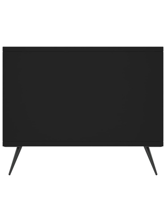 Konferenční stolek černý 90 x 50 x 40 cm kompozitní dřevo