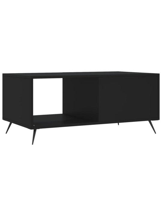 Konferenční stolek černý 90 x 50 x 40 cm kompozitní dřevo