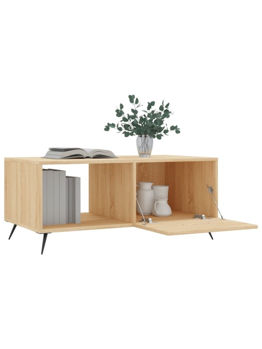 Konferenční stolek dub sonoma 90 x 50 x 40 cm kompozitní dřevo