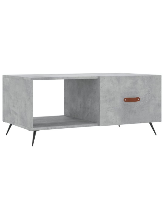 Konferenční stolek betonově šedý 90x50x40 cm kompozitní dřevo