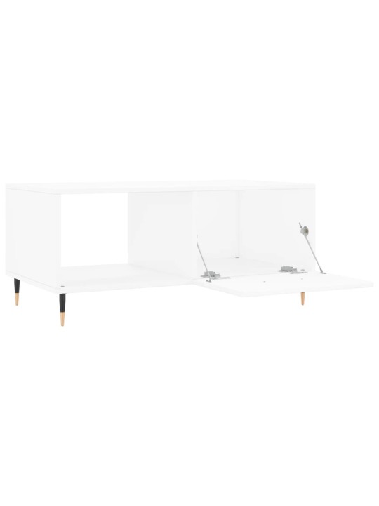 Konferenční stolek bílý 90 x 50 x 40 cm kompozitní dřevo