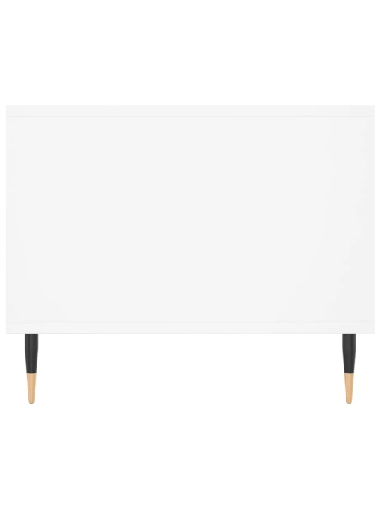 Konferenční stolek bílý 90 x 50 x 40 cm kompozitní dřevo